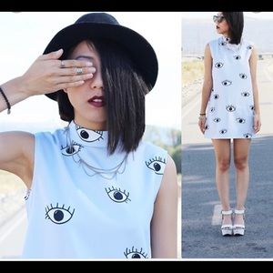 Choies Zara Eyeball Dress , size S